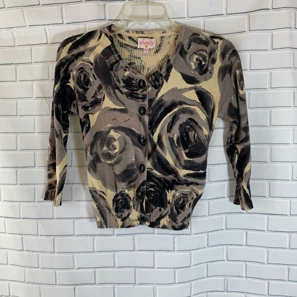 Plenty/Tracy Reese Bluebells Awaken Sweater Sz S - Picture 1 of 4
